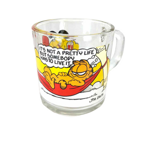 Garfield Glass Coffee Mug