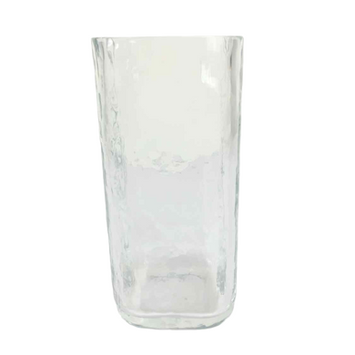 Textured Swedish Crystal Vase