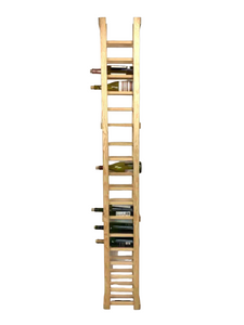 Vertical Wooden Wine Rack
