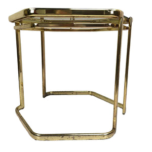 Modern Gold End Table