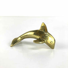 Load image into Gallery viewer, Small Brass Dolphin