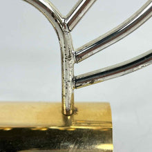 Load image into Gallery viewer, Modern Gold &amp; Chrome Menorah