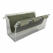 Load image into Gallery viewer, Acrylic &amp; Leather Glasses Holder