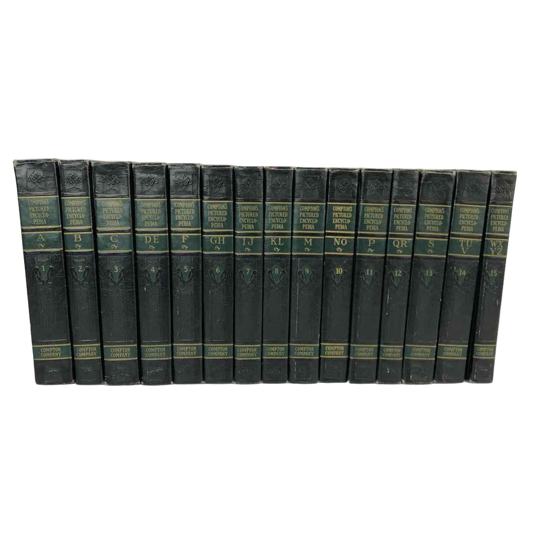 Compton's 1961 Encyclopedia Books