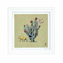 Load image into Gallery viewer, Howlin' Moon Cactus Print