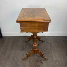 Load image into Gallery viewer, Antique Danish Sewing Table