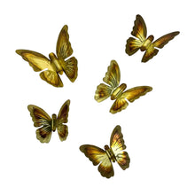 Load image into Gallery viewer, Gold Wall Butterflies