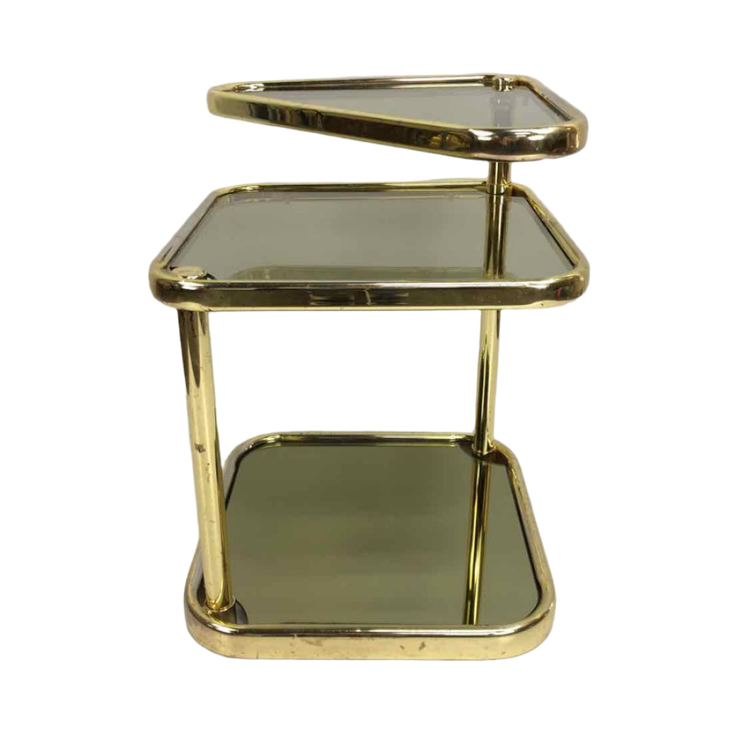 Modern Gold End Table