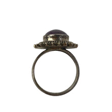 Load image into Gallery viewer, Purple Southwest Sterling Ring