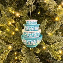 Load image into Gallery viewer, Butterprint Pyrex Bowls Ornament