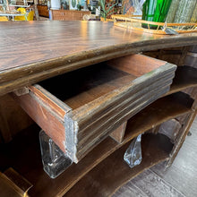 Load image into Gallery viewer, Curved Rattan &amp; Cane Bar