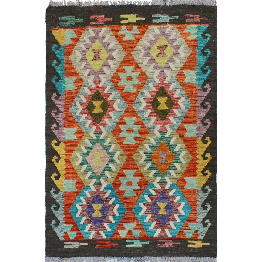 Geometric Kilim Rug