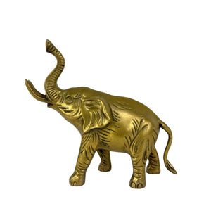Walking Brass Elephant