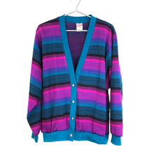 Load image into Gallery viewer, Striped Cardigan Sweater