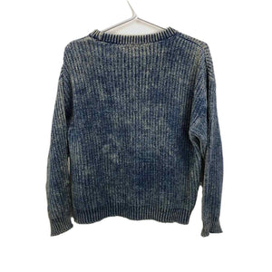 Indigo Cotton Sweater