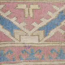 Load image into Gallery viewer, Pink &amp; Blue Vintage Rug