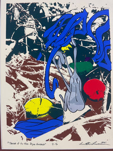 Throw it to the Bye Gones Print