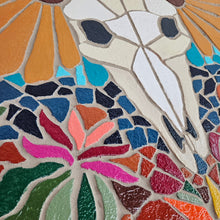 Load image into Gallery viewer, Bull Skull Mosaic