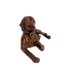 Load image into Gallery viewer, Brown Porcelain Dog