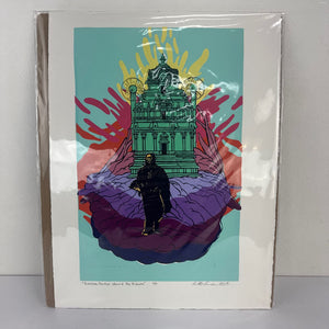 Quantum Parker Aboard the Vimana Print