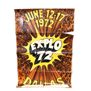 Explo 1972 Dallas Poster