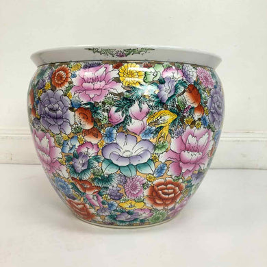 Chinoiserie Fish Bowl Planter