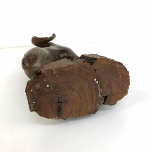 Ironwood Ram Sculpture