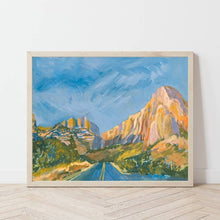 Load image into Gallery viewer, Pastel Big Bend Highway Print