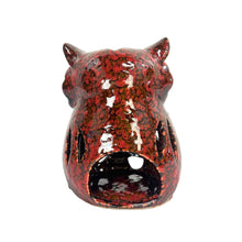 Load image into Gallery viewer, Drip Glaze Owl Candleholder