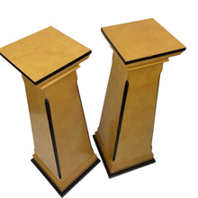 Load image into Gallery viewer, Neoclassical Wooden Pedestals