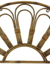 Load image into Gallery viewer, Metal Rattan Arch Wall Hanging