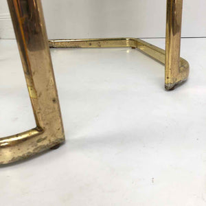 Modern Gold End Table