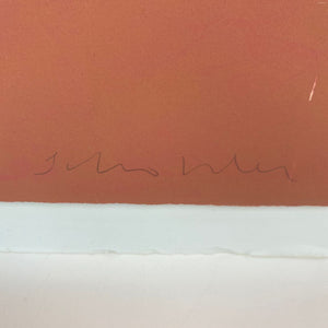 Abstract Southwest Lithograph Print