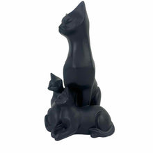 Load image into Gallery viewer, Black Cat &amp; Kittens Statue
