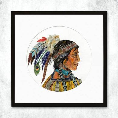 Dolan Geiman Signed Print Chieftess (Wisdom and Courage)