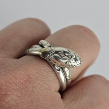 Load image into Gallery viewer, Sterling Snake Ring