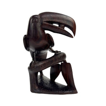 Load image into Gallery viewer, Carved Wooden Toucan Bird