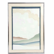 Load image into Gallery viewer, Embossed Bird &amp; Clouds Print