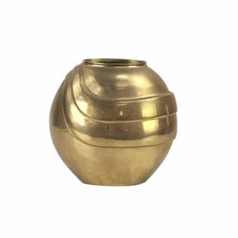 Load image into Gallery viewer, Art Deco Brass Vase