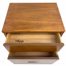 Load image into Gallery viewer, Modern Walnut Nightstand