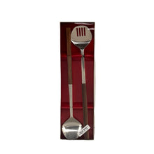 Load image into Gallery viewer, Modern Walnut &amp; Steel Utensils