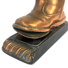 Load image into Gallery viewer, Bronzed Cowboy Boots