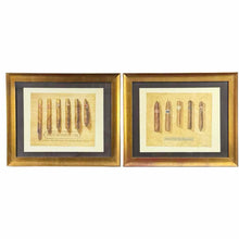 Load image into Gallery viewer, Pair of Framed Cigar Prints