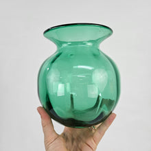 Load image into Gallery viewer, Teal Ribbed Vase