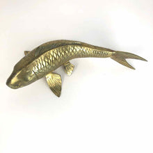 Load image into Gallery viewer, Huge Brass Koi Fish