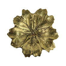 Load image into Gallery viewer, Brass May Apple Leaf Dish