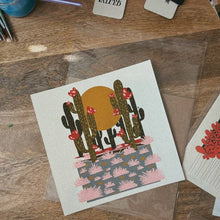 Load image into Gallery viewer, Sunshine Desert Cactus Print