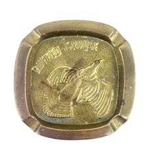 Load image into Gallery viewer, Ruffled Grouse Brass Ashtray