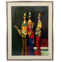 Load image into Gallery viewer, Men in Bright Colors Painting