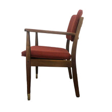 Load image into Gallery viewer, Modern Walnut Arm Chair